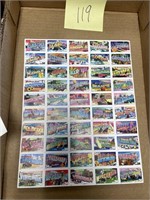 SHEET OF POSTAGE STAMPS