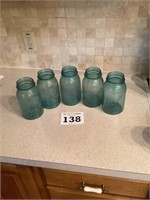 Ball glass canning jars