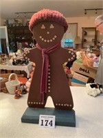 Wooden Gingerbread Man