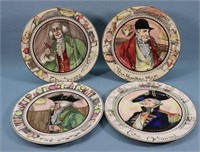 (4) Royal Doulton "Professionals" Plates