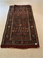 Woven Baluch Afghan Rug