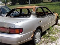 Toyota 1994 camry le severe fire damage
