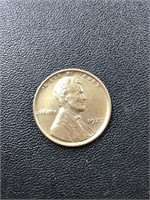 1927 Lincoln Wheat Cent Penny Coin