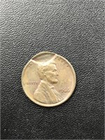 1966 Lincoln Cent penny coin error - double