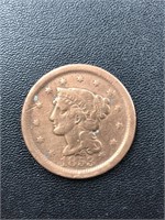 1853 Liberty Head Large Cent Coin