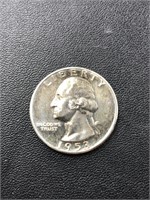 1953 Washington Silver Quarter Proof Coin