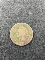 Rare 1871 Indian Head Penny Coin