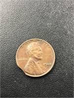 1944 Lincoln Wheat Cent penny coin - error,