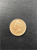 1902 Indian Head Penny Coin