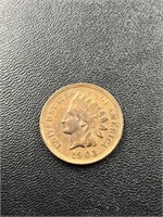 1903 Indian Head Penny Coin