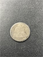 1842-O Seated Liberty Silver Dime coin