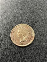 1887 Indian Head Penny Coin