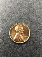1955 Lincoln Wheat Cent Proof penny coin