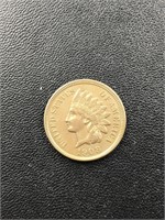1908 Indian Head Penny Coin