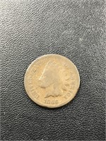 1866 Indian Head Penny Coin
