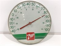 Vintage 7-Up Wall Thermometer. The Original Jumbo