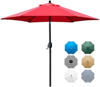 Sunnyglade 7.5' Patio Umbrella, Red