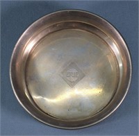 Erie Railroad Silver Plated Finger Bowl