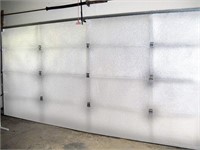 18ft x 8ft - 2 Car Garage Door Insulation Kit