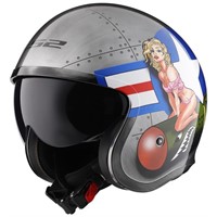 LS2 Helmets Open Face Spitfire Helmet X-Large