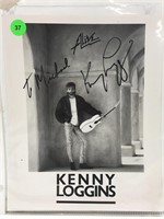 Kenny Loggins Autographed 8x10 w/ COA.