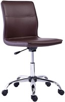 Amazon Basics Modern Armless Office Desk Chair