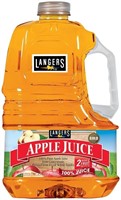 Langers 100% Juice, Apple, 101.4 Ounce (Pack of 4)