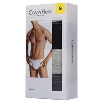 Calvin Klein Men's Three-Pack Classic Briefs, S