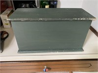 Vintage Wooden Recipe Box w/ Lid