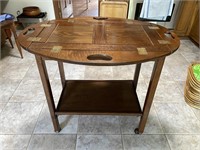 Vintage  Bombay Co. Butlers Tray Serving Table
