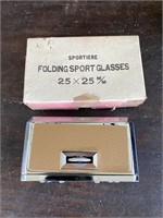 Vintage Sportiere Folding Binoculars