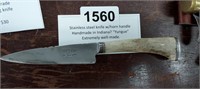 HORN HANDLE KNIFE, MADE IN AGENTINA BY INDIAS ,HAN