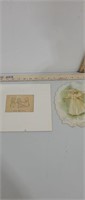 Singer Sewing ephemera and Sun Bonnet Girls /