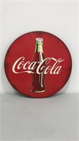 11.5” Coca-Cola tin Sign -NOT vintage- Open Roads