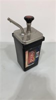 Vintage Coca-Cola syrup dispenser,  approx 14.25”