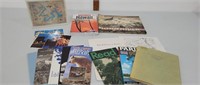 Large Lot of maps and travel books.