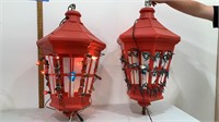 2 Large Vintage lantern Blow Molds-35” tall!!