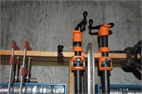 Bottom Right Shelf- Multiple Clamps, C-Clamps,