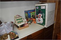 Large Lot of Christmas Decorations to Include: