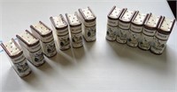 Antique spice shakers