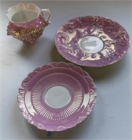 Cup, saucer and plate