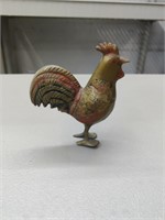 Brass Rooster. 4.5" Tall