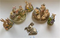 Bunny and chicken set