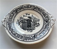 Old Hall England plate