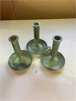 3 candle holders