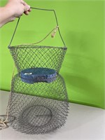 Vintage fish basket