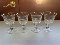 4 glass wine glasses