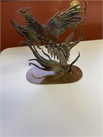 Metal Pheasant cutout artist made