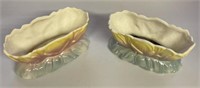 2 uncovered butter dishes