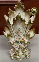 Vintage decorative glass vase